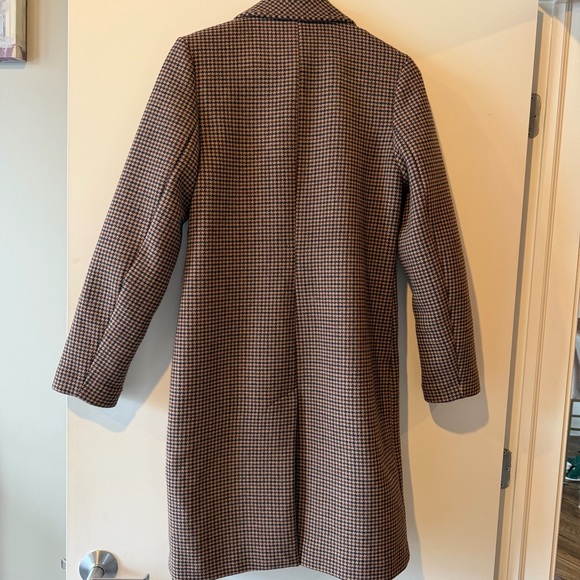 Abercrombie Dad Coat / Wool-Blend Tailored Topcoat - Picture 3 of 4